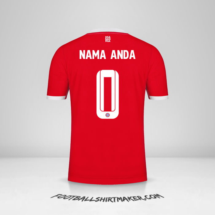 Jersey FC Bayern Munchen 2022/2023 Cup -  nama anda - 0