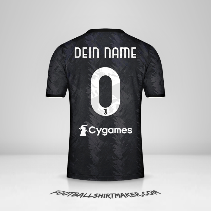 Trikot Juventus FC 2022/2023 II -  dein name - 0