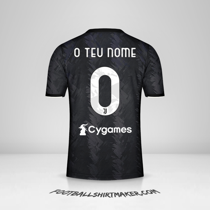 Camisola Juventus FC 2022/2023 II -  o teu nome - 0