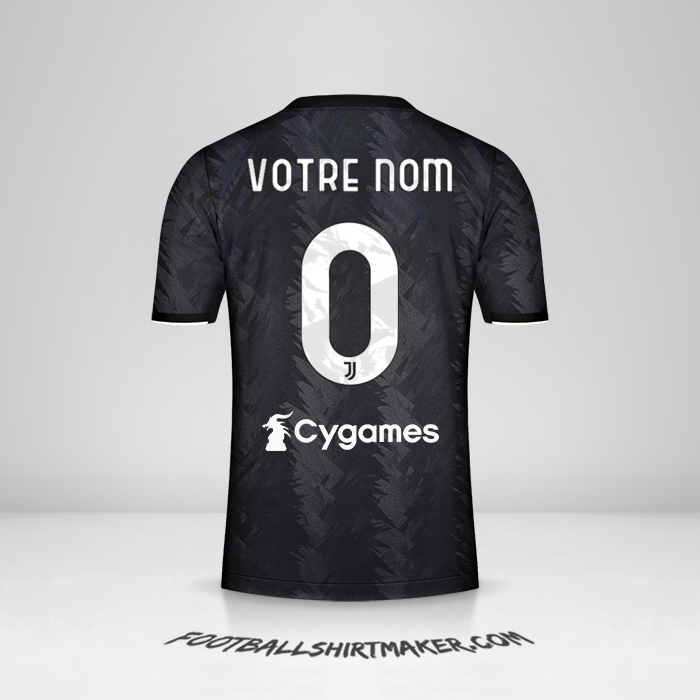 Maillot Juventus FC 2022/2023 II -  votre nom - 0