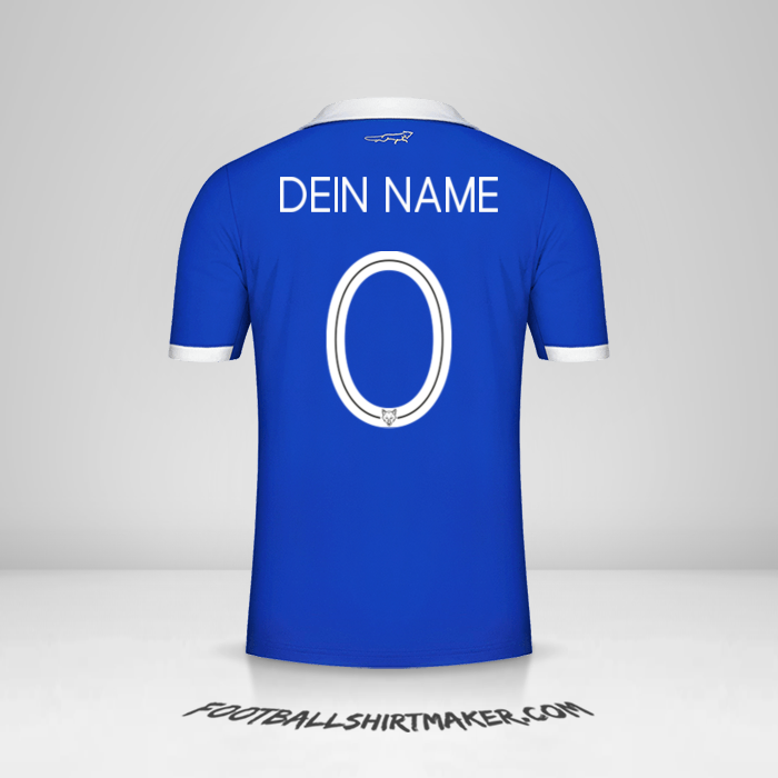 Trikot Leicester City FC 2022/2023 Cup -  dein name - 0