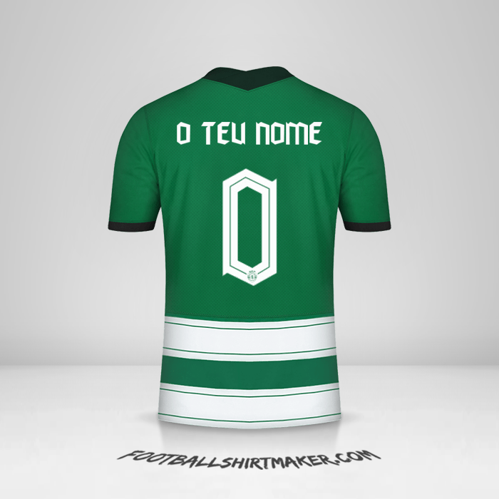 Camisola Sporting Clube 2022/2023 UCL -  o teu nome - 0