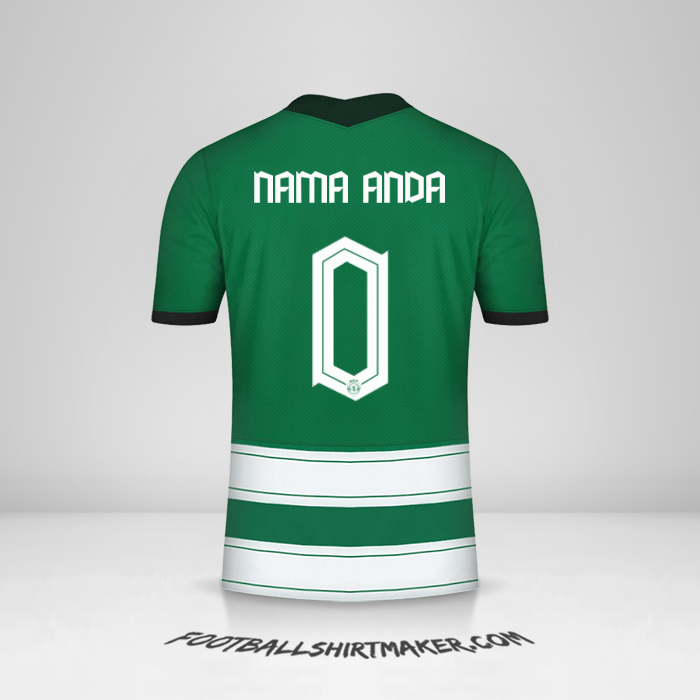 Jersey Sporting Clube 2022/2023 UCL -  nama anda - 0