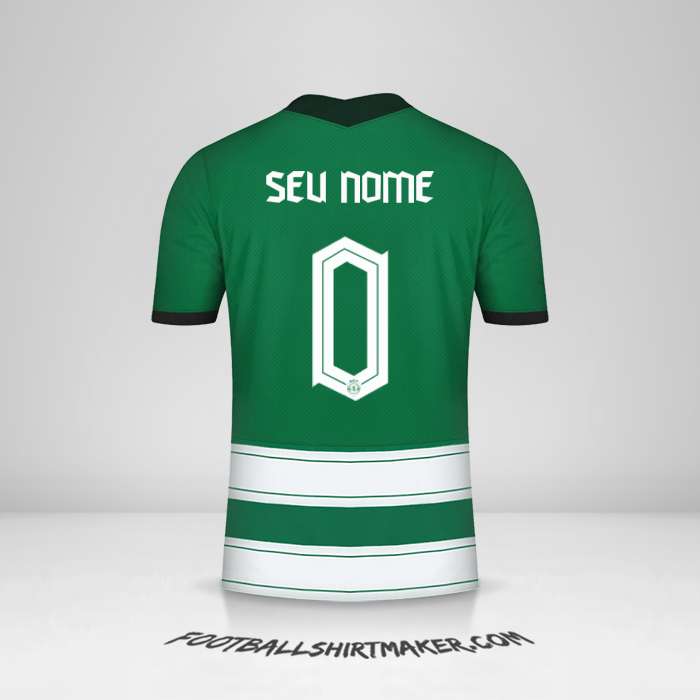 Camisa Sporting Clube 2022/2023 UCL -  seu nome - 0