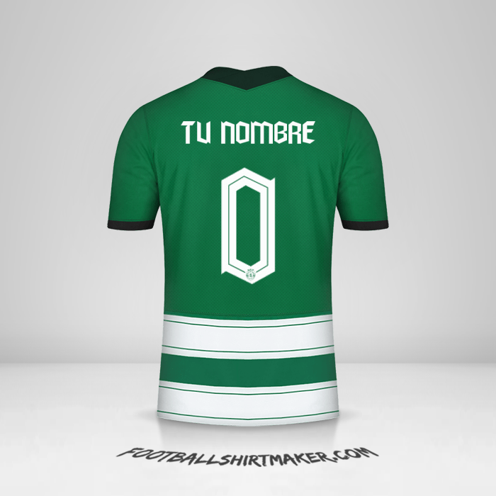 Camiseta Sporting Clube 2022/2023 UCL -  tu nombre - 0