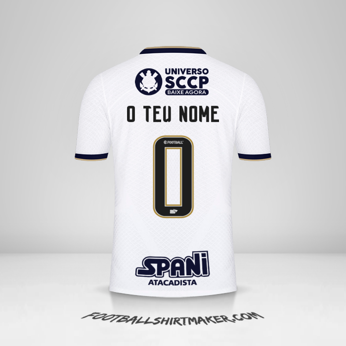 Camisola Corinthians 2022/2023 -  o teu nome - 0