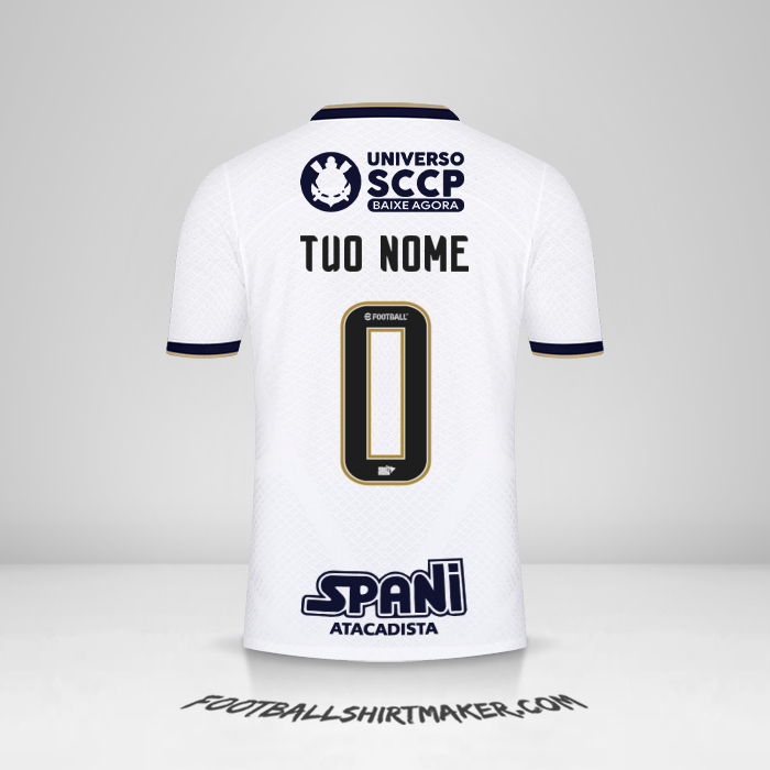 Maglia Corinthians 2022/2023 -  tuo nome - 0