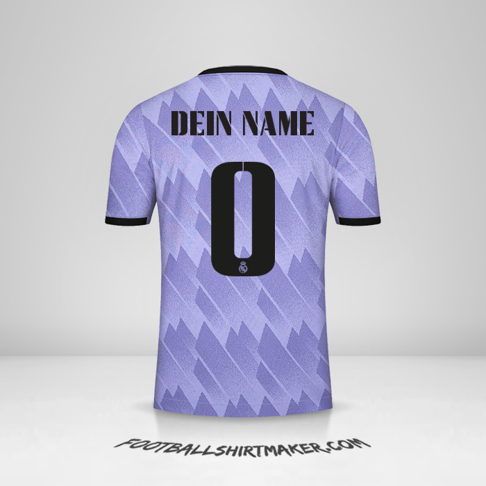 Trikot Real Madrid CF 2022/2023 Cup II -  dein name - 0