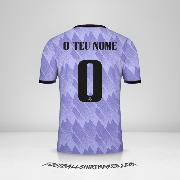 Camisola Real Madrid CF 2022/2023 Cup II -  o teu nome - 0