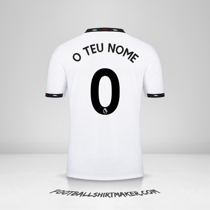 Camisola Manchester United 2022/2023 II -  o teu nome - 0