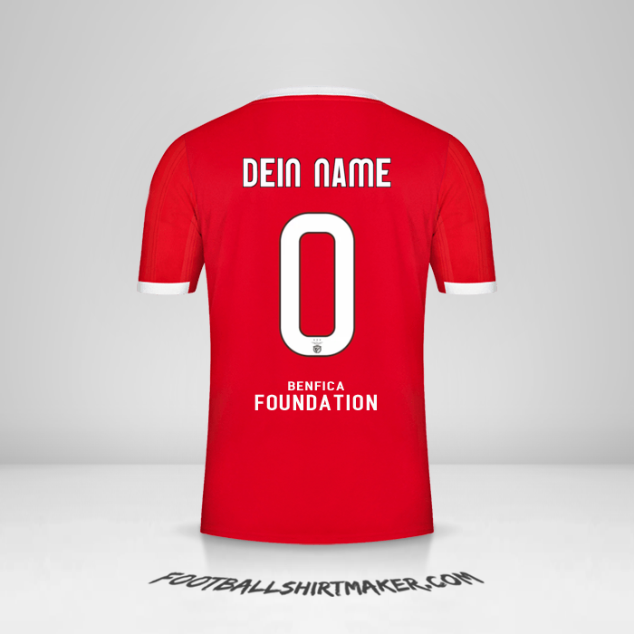 Trikot SL Benfica 2022/2023 UCL -  dein name - 0