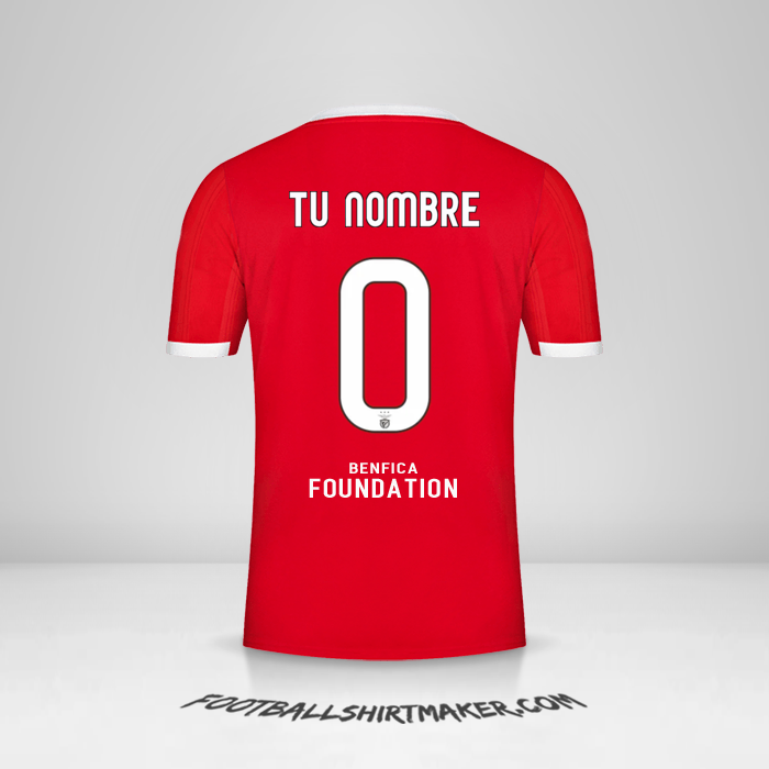 Jersey SL Benfica 2022/2023 UCL -  tu nombre - 0