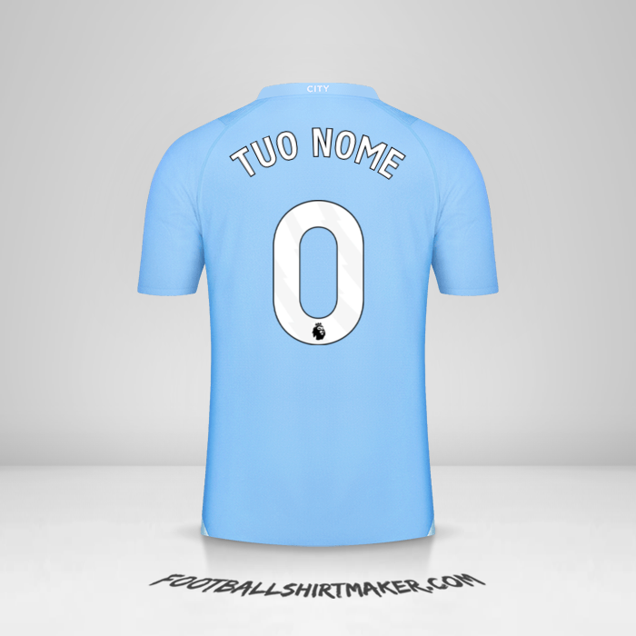 Maglia Manchester City 2023/2024 -  tuo nome - 0