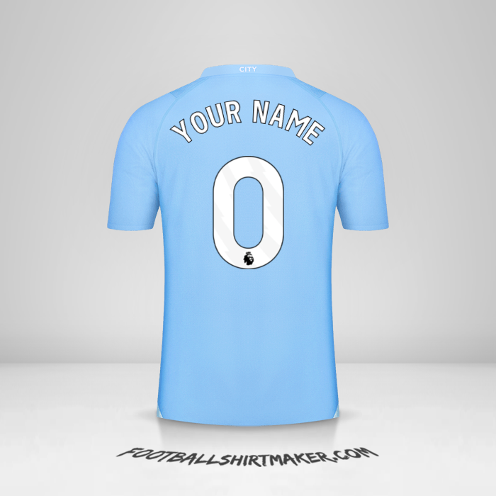 Jersey Manchester City 2023/2024 -  your name - 0