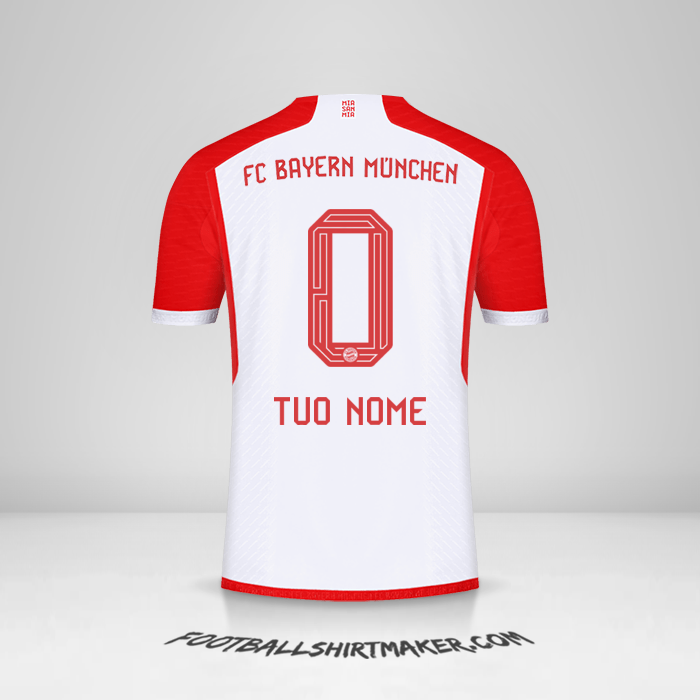 Maglia FC Bayern Munchen 2023/2024 -  tuo nome - 0