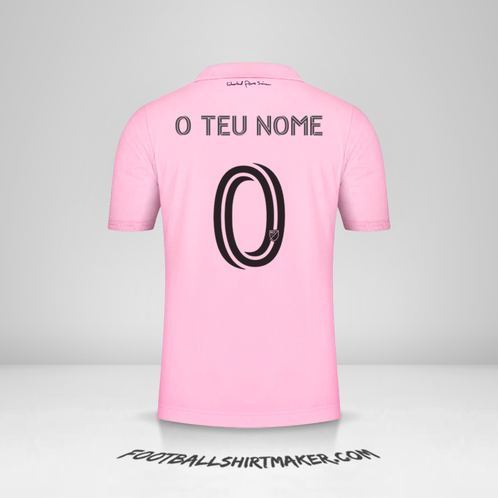 Camisola Inter Miami 2022/2023 -  o teu nome - 0