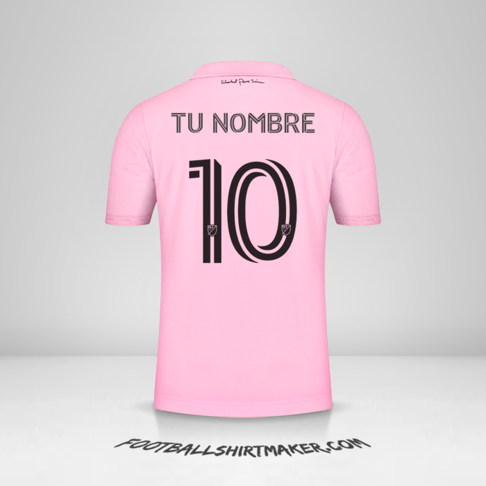 Jersey Inter Miami 2022/2023 número 10 tu nombre