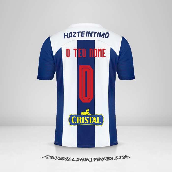 Camisola Club Alianza Lima 2023 -  o teu nome - 0