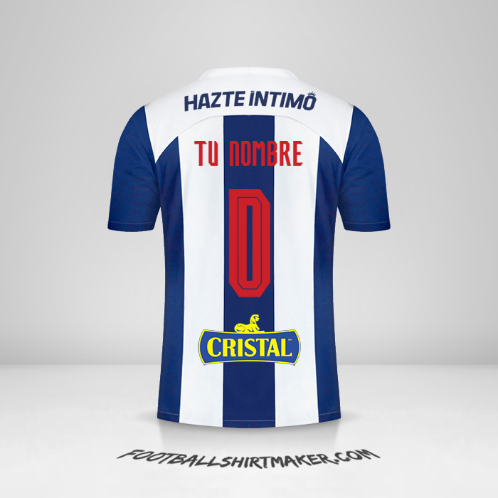 Jersey Club Alianza Lima 2023 -  tu nombre - 0