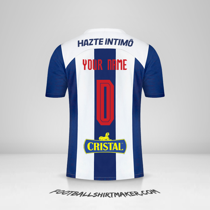 Shirt Club Alianza Lima 2023 -  your name - 0