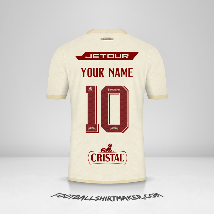 Universitario 2023 shirt number 10 your name