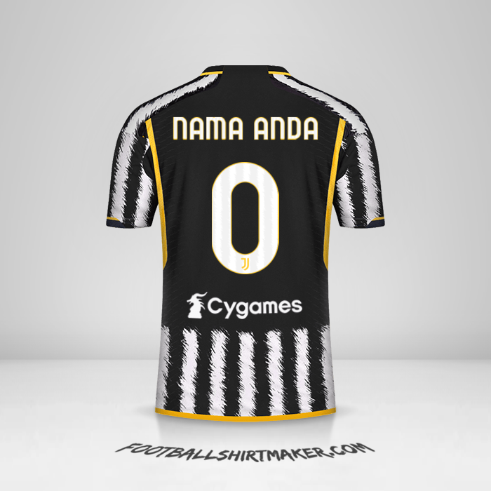 Jersey Juventus FC 2023/2024 -  nama anda - 0