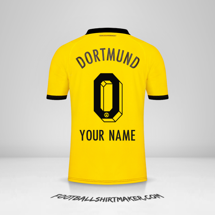 Borussia Dortmund 2023/2024 jersey number 0 your name