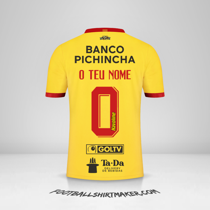 Camisola Barcelona SC 2023 -  o teu nome - 0