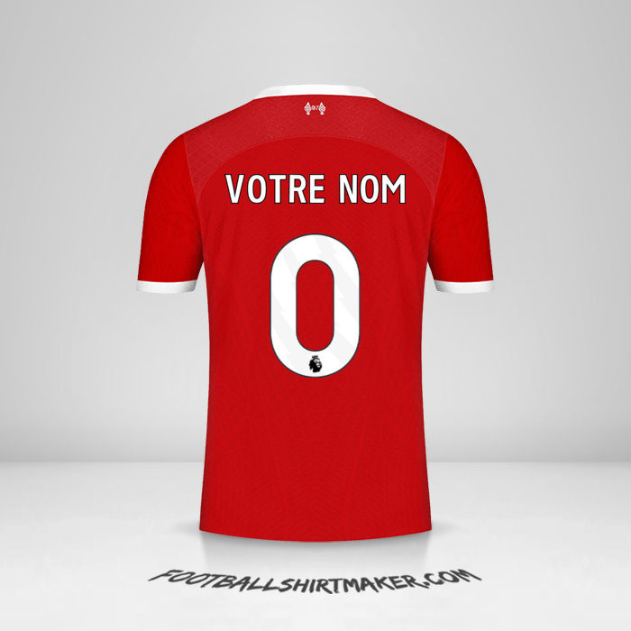 Maillot Liverpool FC 2023/2024 -  votre nom - 0