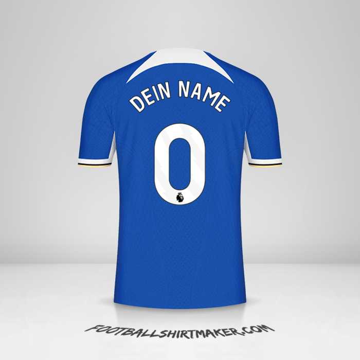 Trikot Chelsea 2023/2024 -  dein name - 0