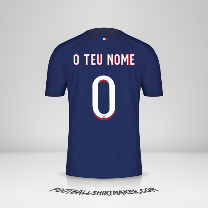 Camisola Paris Saint Germain 2023/2024 -  o teu nome - 0