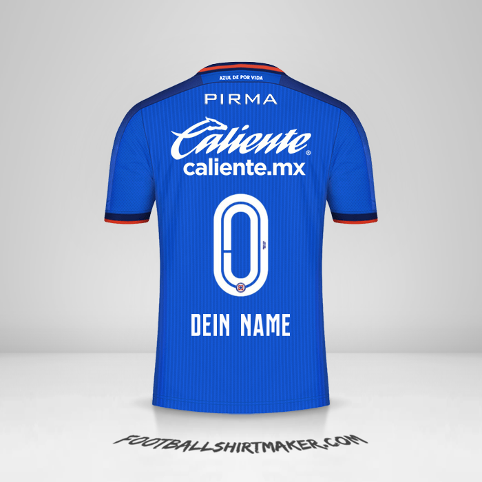 Trikot Cruz Azul 2023/2024 -  dein name - 0