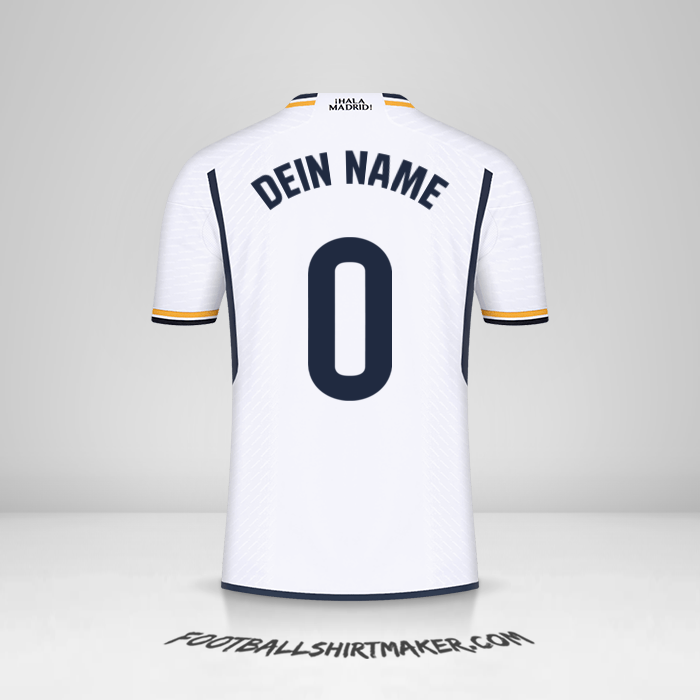 Trikot Real Madrid CF 2023/2024 -  dein name - 0