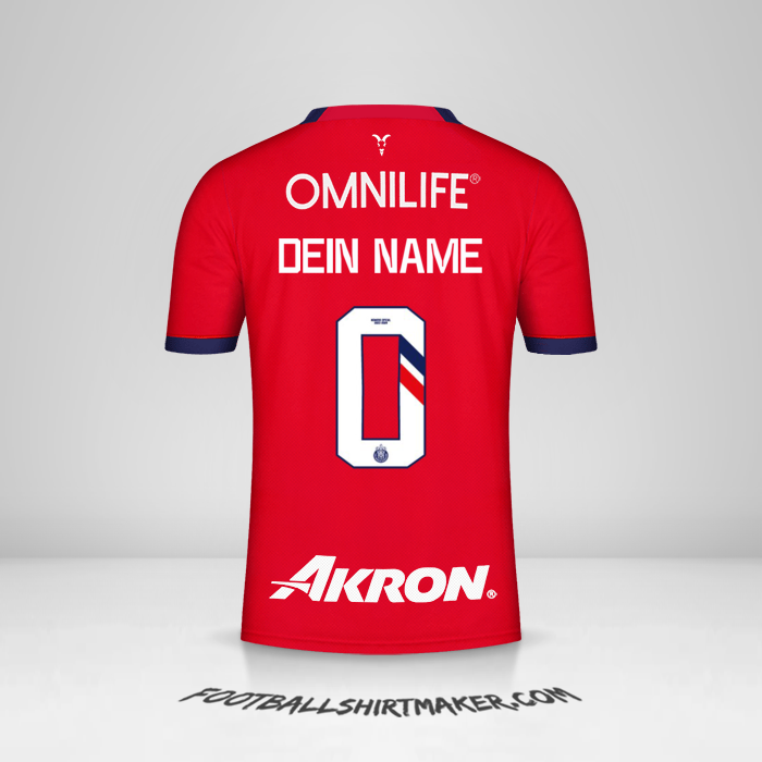 Trikot Guadalajara 2023/2024 -  dein name - 0