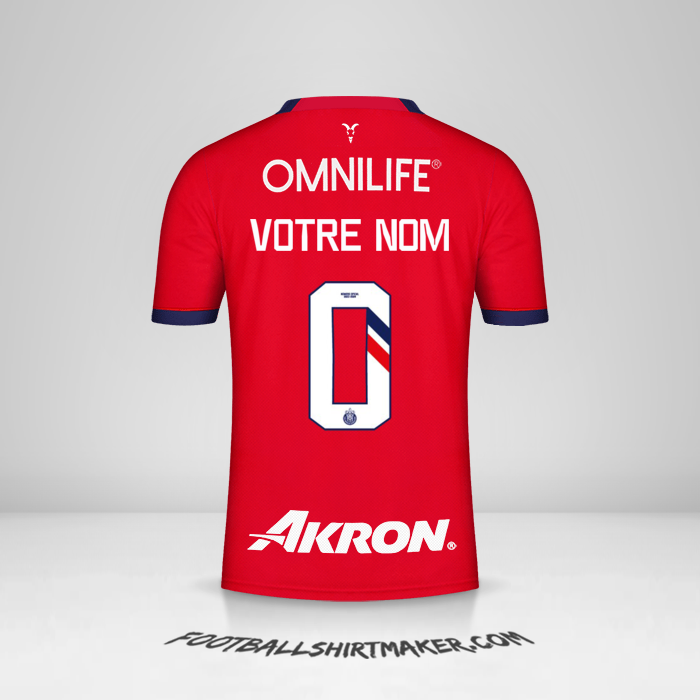 Maillot Guadalajara 2023/2024 -  votre nom - 0