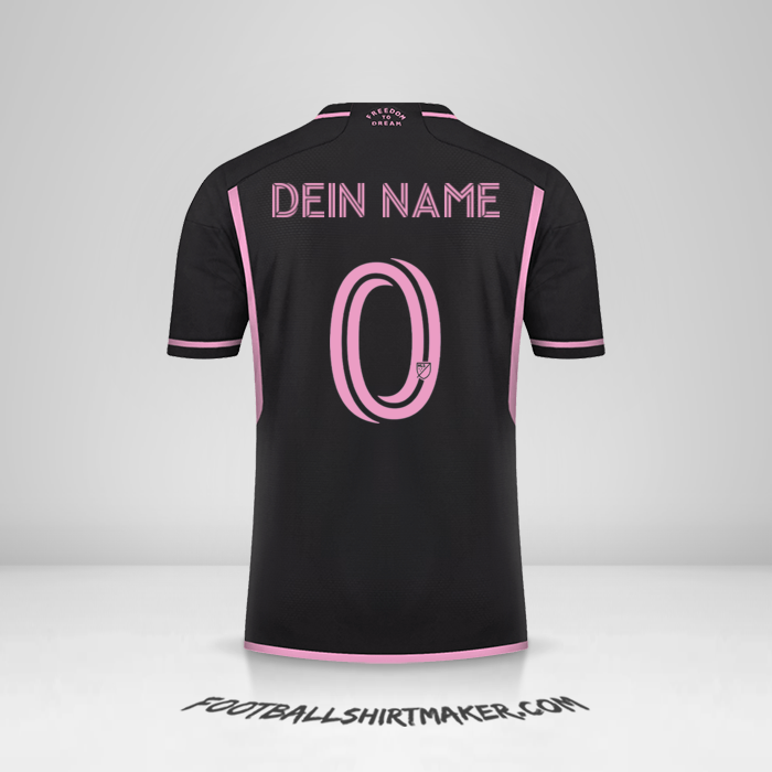 Trikot Inter Miami 2023/2024 II -  dein name - 0