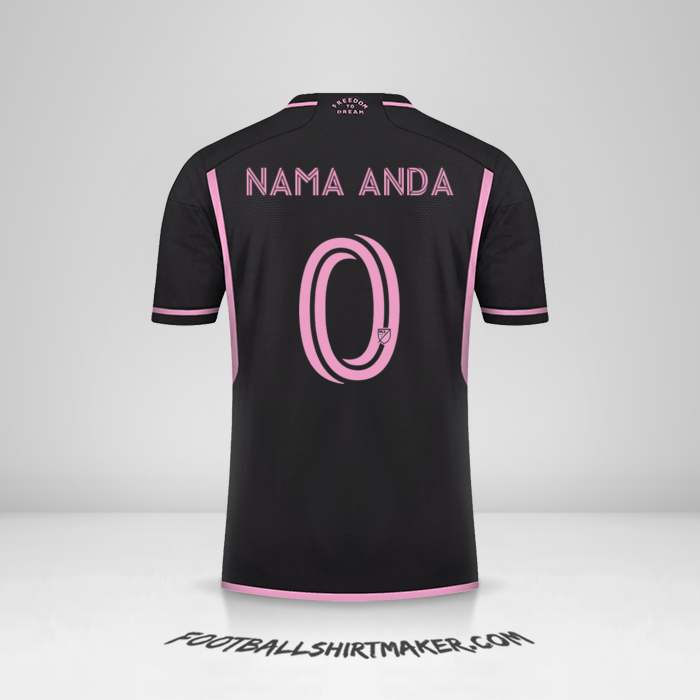 Jersey Inter Miami 2023/2024 II -  nama anda - 0