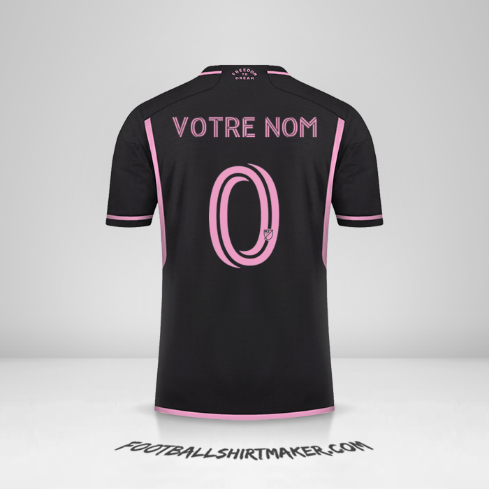 Maillot Inter Miami 2023/2024 II -  votre nom - 0