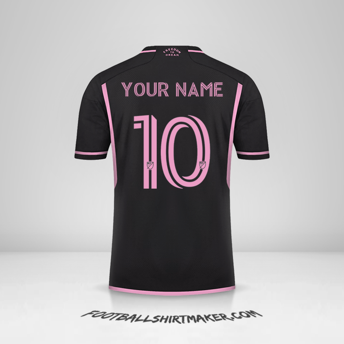 Inter Miami 2023/2024 II shirt number 10 your name