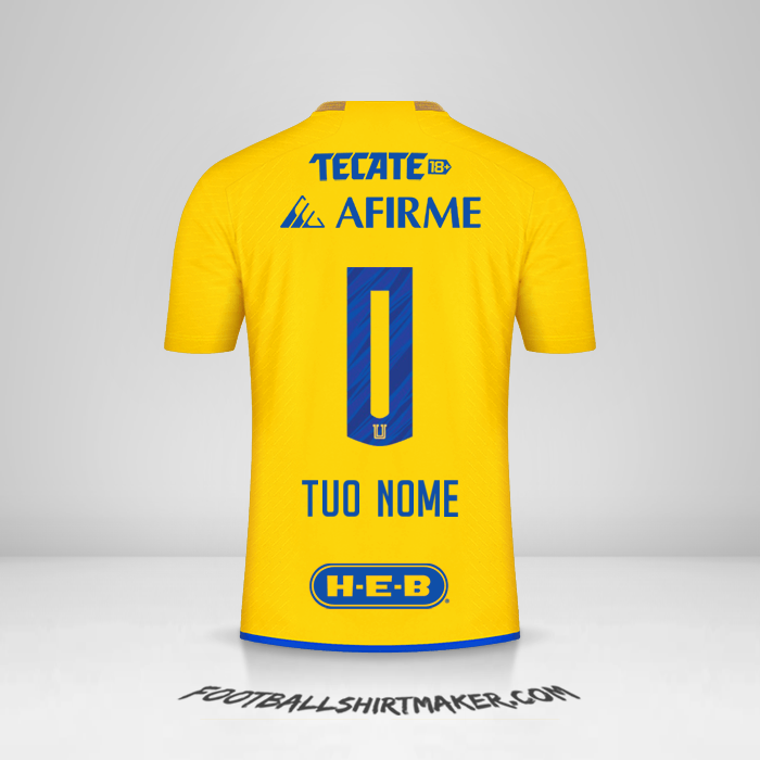 Maglia Tigres UANL 2023/2024 -  tuo nome - 0