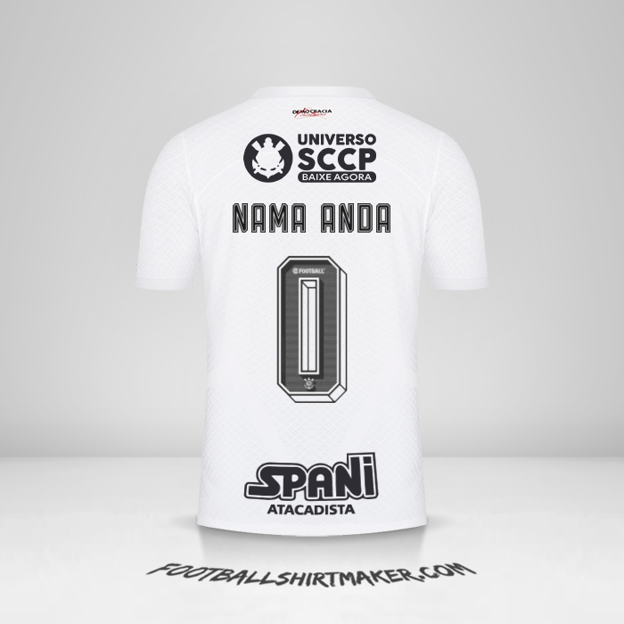 Jersey Corinthians 2023/2024 -  nama anda - 0