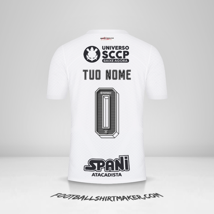 Maglia Corinthians 2023/2024 -  tuo nome - 0