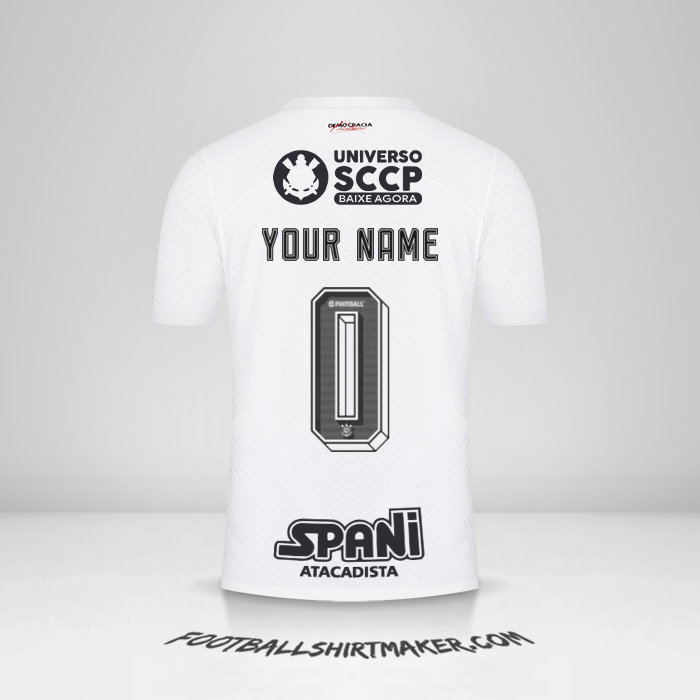 Jersey Corinthians 2023/2024 -  your name - 0