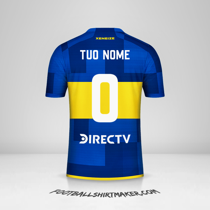 Maglia Boca Juniors 2023/2024 -  tuo nome - 0