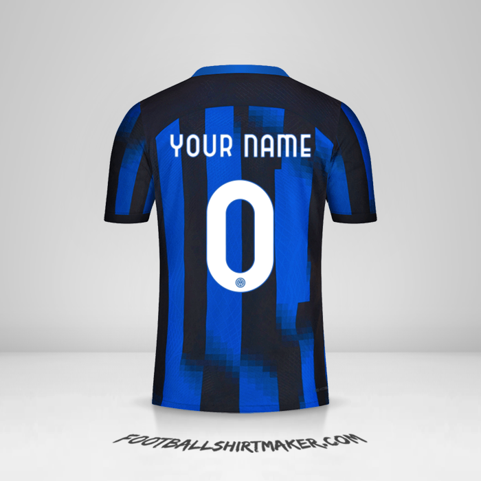 Jersey Inter 2023/2024 -  your name - 0