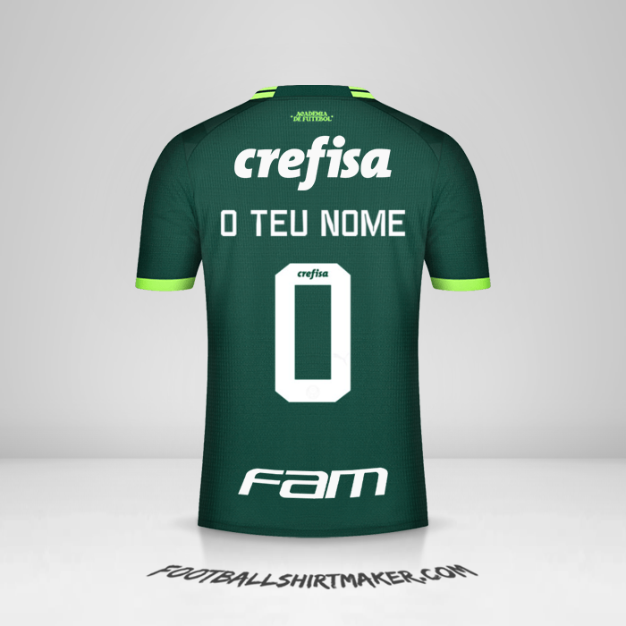 Camisola Palmeiras 2023 -  o teu nome - 0