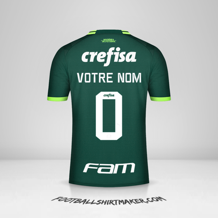 Maillot Palmeiras 2023 -  votre nom - 0