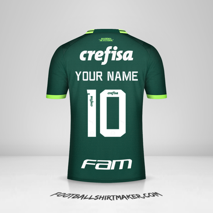 Palmeiras 2023 jersey number 10 your name