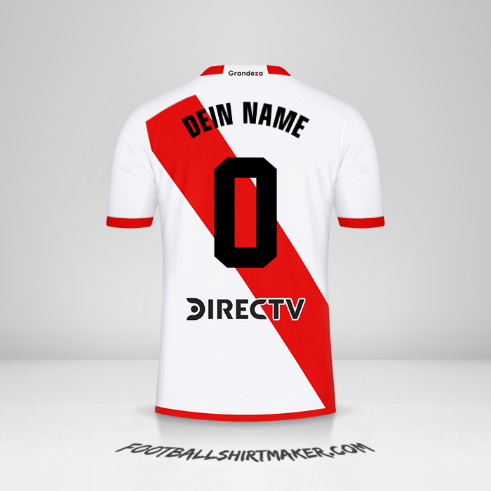 Trikot River Plate 2023/2024 -  dein name - 0