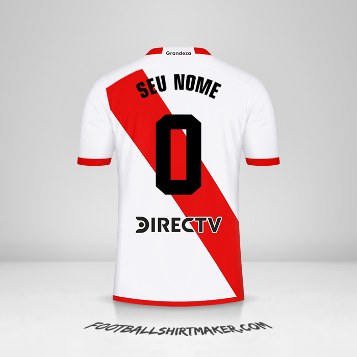 Camisa River Plate 2023/2024 -  seu nome - 0